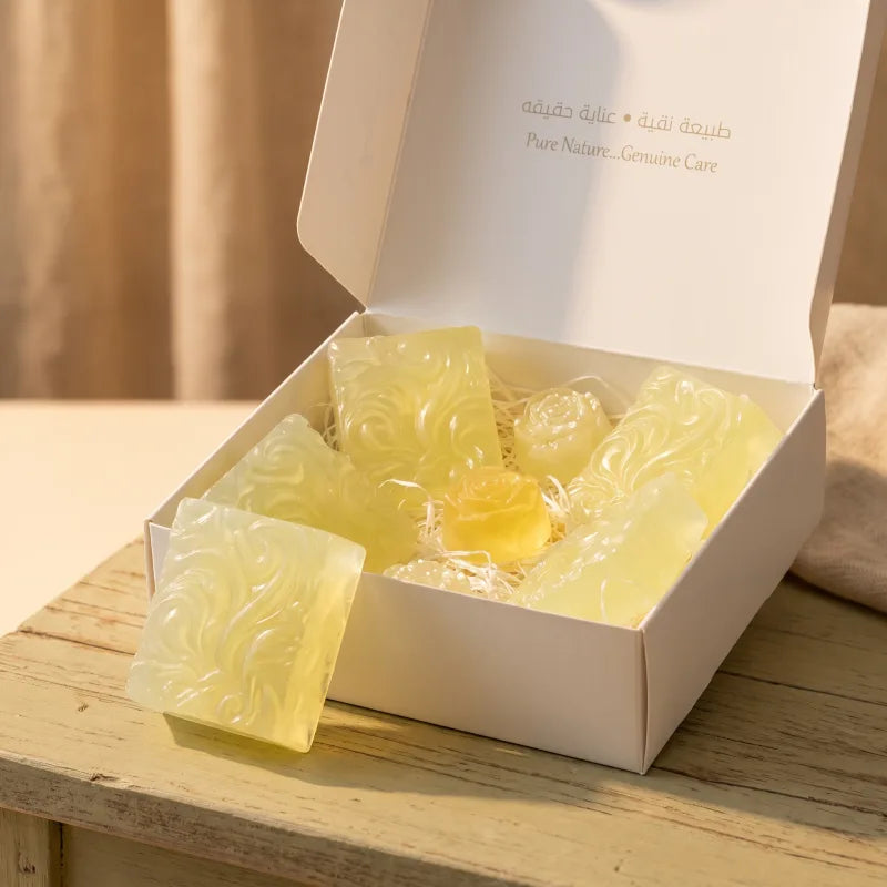 The OLIVO Hello Summer gift box with everyday soaps