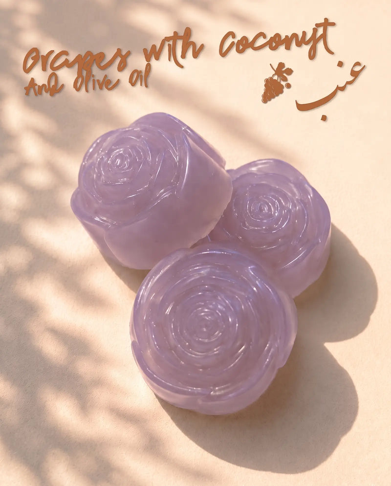 OLIVO Grapes with Coconut and Olive Oil natural handmade soap