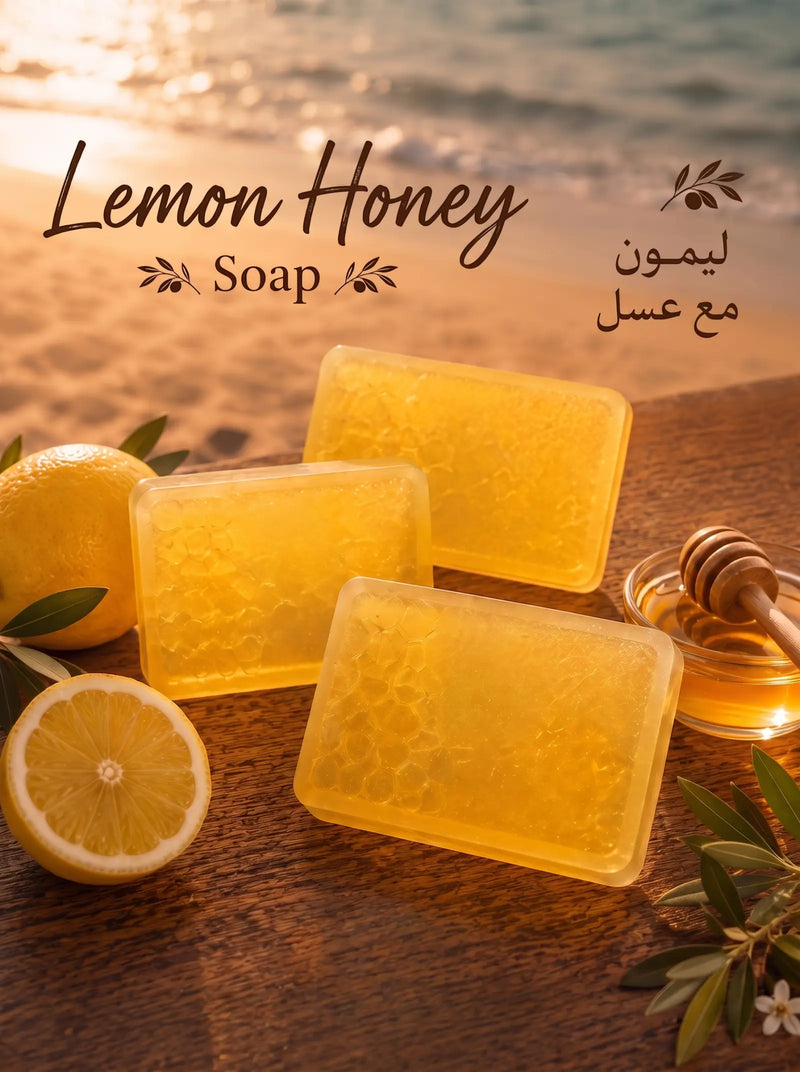 OLIVO Lemon Honey natural handmade soap